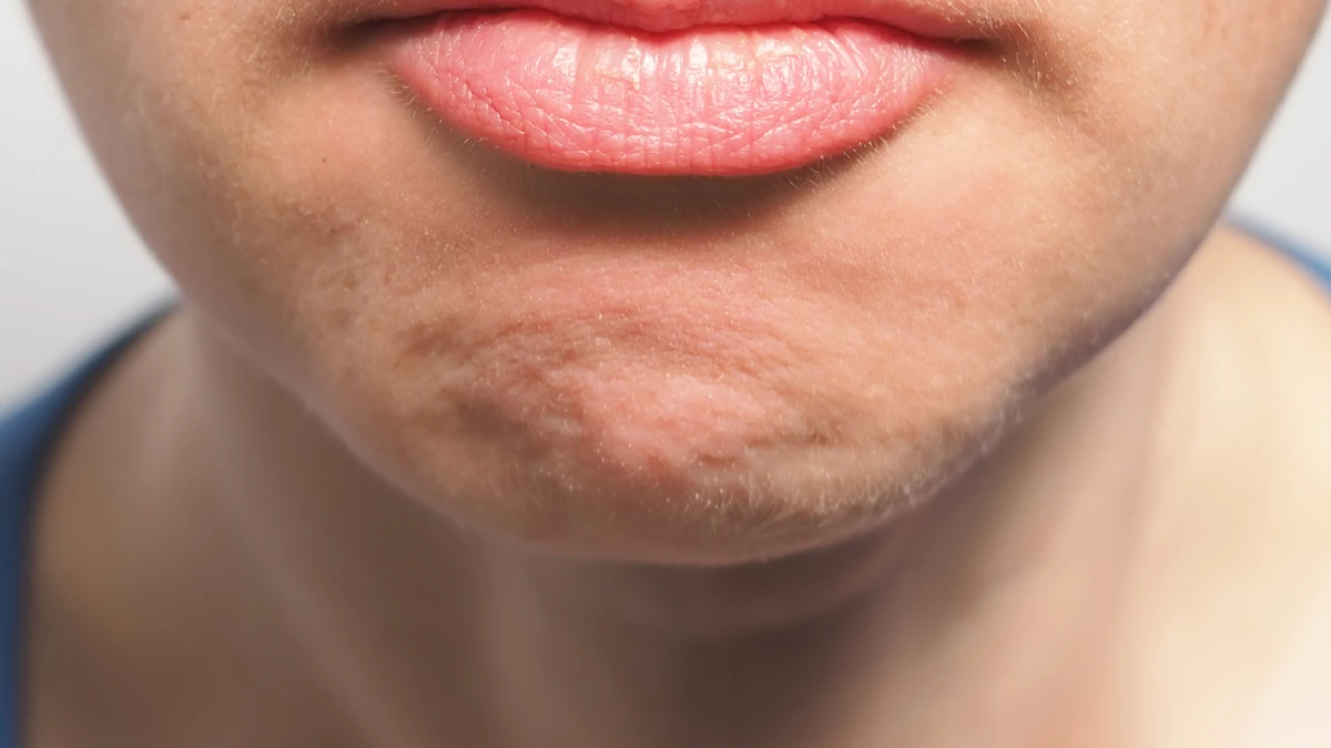 Dynamic vs Static Chin Wrinkles